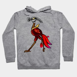 Secretary hammer bird Hoodie